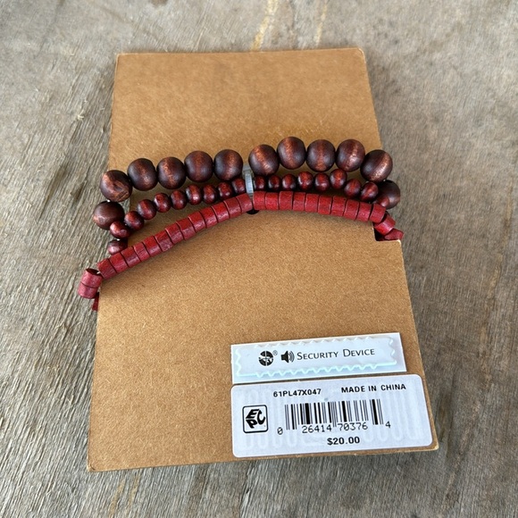 RA Rogue Accessories 3-Piece Men’s Wooden Beads Bracelets NWT‎ - Picture 3 of 5